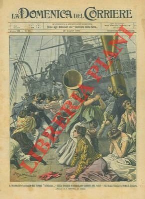 L'incaglio della corazzata "Andrea Doria" presso Gallipoli durante le esercitazioni di lancio di siluri.