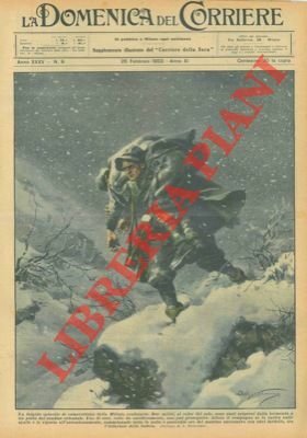 Due militi sorpresi da tormenta di neve al calar del …