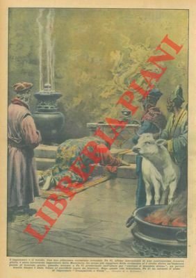 Con una pittoresca cerimonia orientale, Pu Yi, ultimo discendente di …