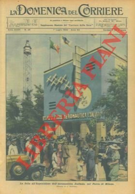 L'Esposizione Aeronautica Italiana, nel Parco di Milano.