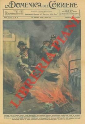 Una fanciulla e un bambino rimasti imprigionati in una casa …