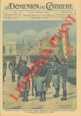 I combattenti romani consegnano ai giovani fascisti le mitragliatrici dedicate ai caduti.