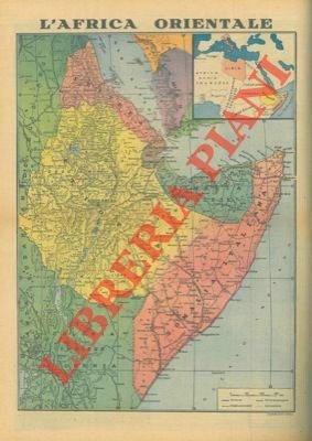 L'Africa Orientale (cartina).