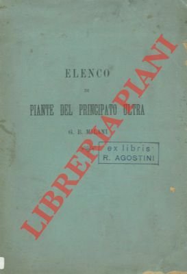 Elenco di piante del Principato Ultra.
