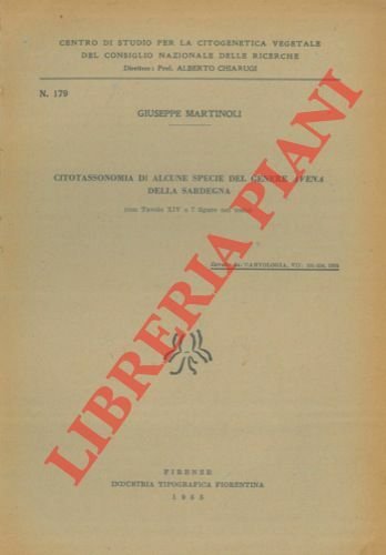 Citotassonomia di alcune specie del genere Avena della Sardegna.