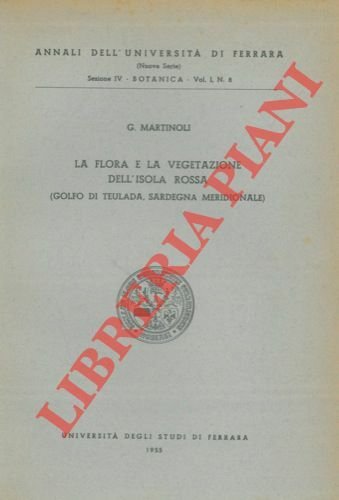 La flora e la vegetazione dell' Isola Rossa (Golfo di …