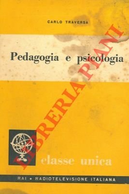 Pedagogia e psicologia.