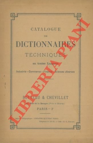 Catalogue des dictionnaires techniques en tout langues. | Immagine Gallery 1