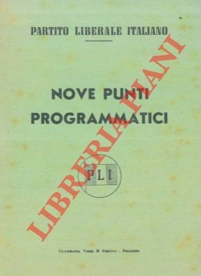 Nove punti programmatici.