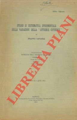 Studio di sistematica sperimentale sulle variazioni della "Coturnix coturnix".