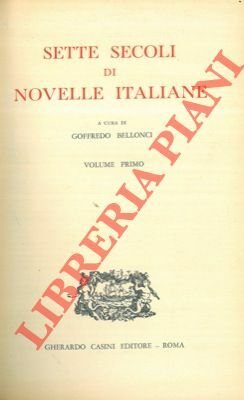 Sette secoli di novelle italiane.