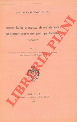 Opera omnia. Morfologia. (Sulla dentatura dell'Hemicentetes semispinosus (Mivart) - Sull'origine …