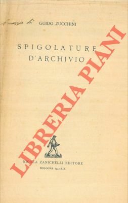 Spigolature d'archivio.