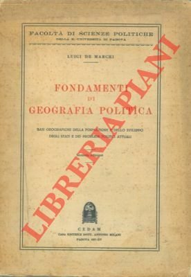 Fondamenti di geografia politica.