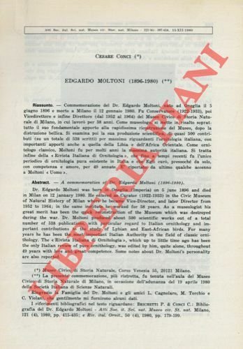 Edgardo Moltoni (1896-1980).