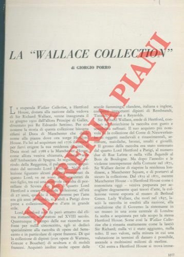 La "Wallace collection". | Immagine principale