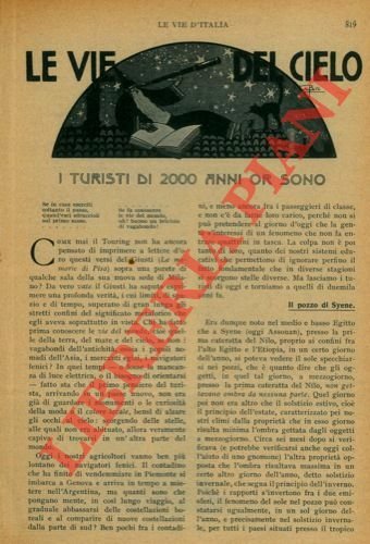 Le vie del cielo. I turisti di 2000 anni or …