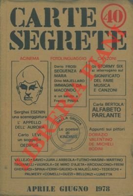 Carte segrete. N. 40.