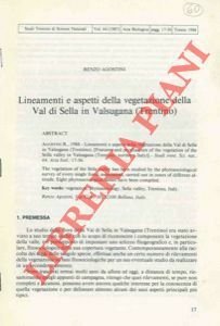 Lineamenti e aspetti della vegetazione della Val di Sella in …