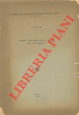 Potenza creatrice della parola nel "Decameron".