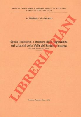 Specie indicatrici e struttura della vegetazione nei calanchi della Valle …