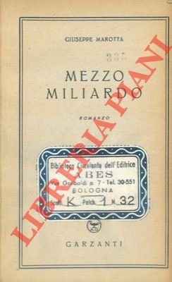 Mezzo miliardo. | Immagine principale