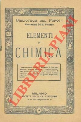 Elementi di chimica.