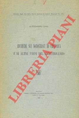 Ricerche sui notostraci di Cirenaica e di altri paesi del Mediterraneo.