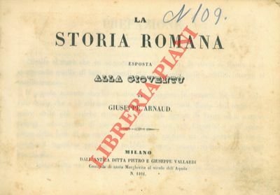 La storia romana esposta alla gioventù.