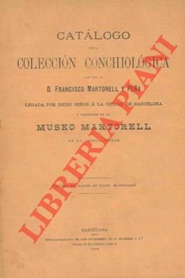 Catalogo de la collection conchiologica que fue de D. Francisco …