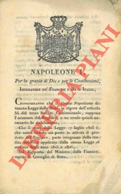 Istituzione e regolamento del Registro [degli Atti e Contratti].