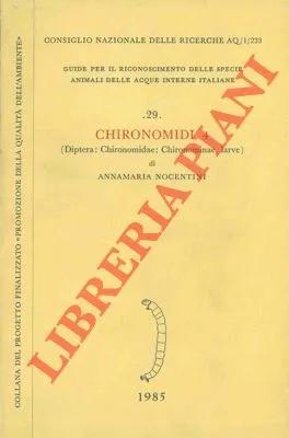 Chironomidi, 4. (Diptera: Chironomidae: Chironominae, larve).
