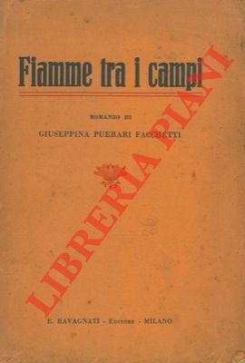 Fiamme tra i campi.