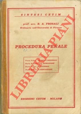 Procedura penale.