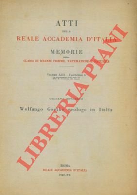 Wolfango Goethe geologo in Italia.