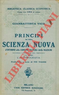 Principi di una scienza nuova d'intorno ala comune natura delle …