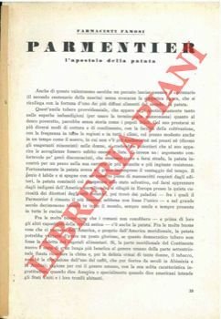 Farmacisti famosi. Parmentier l'apostolo della patata. | Immagine principale