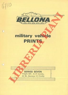 Military vehicle prints. Bellona. Series 7.