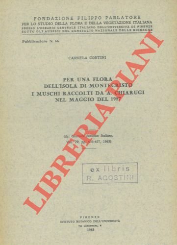 Per una flora dell'isola di Montecristo. I muschi raccolti da …