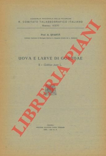 Uova e larve di Gobidae. II. Gobius jozo L.