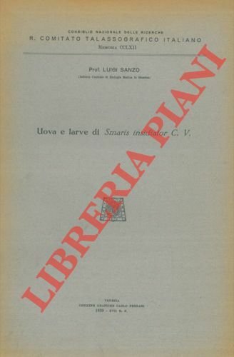 Uova e larve di Smaris insidiator C.V.