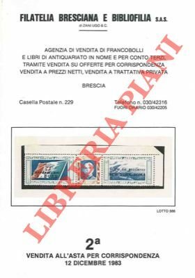 Seconda vendita all'asta per corrispondenza. | Immagine principale