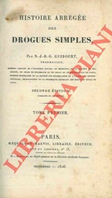 Histoire abrégée des drogues simples.