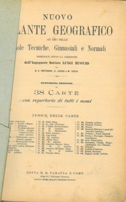 Nuovo Atlante Geografico . di 38 Tavole.