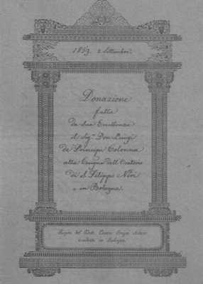 Donazione a vivi di uno stabile posto in via Barberia …