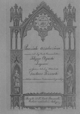Parziale assoluzione di pagamento riferita al tenimento detto Funo.