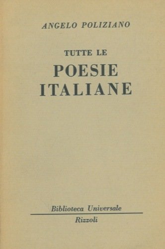 Tutte le poesie italiane