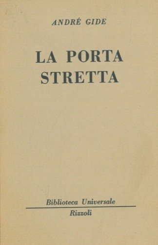 La porta stretta.
