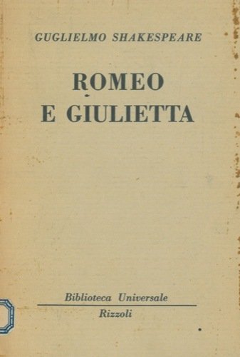 Romeo e Giulietta.