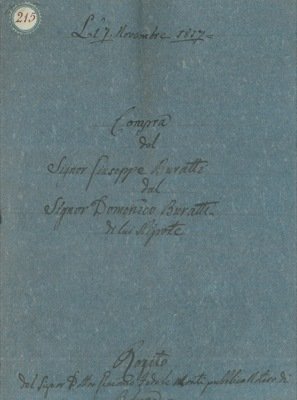 Vendita di un predio di terreno posto nel Comune di … | Immagine principale